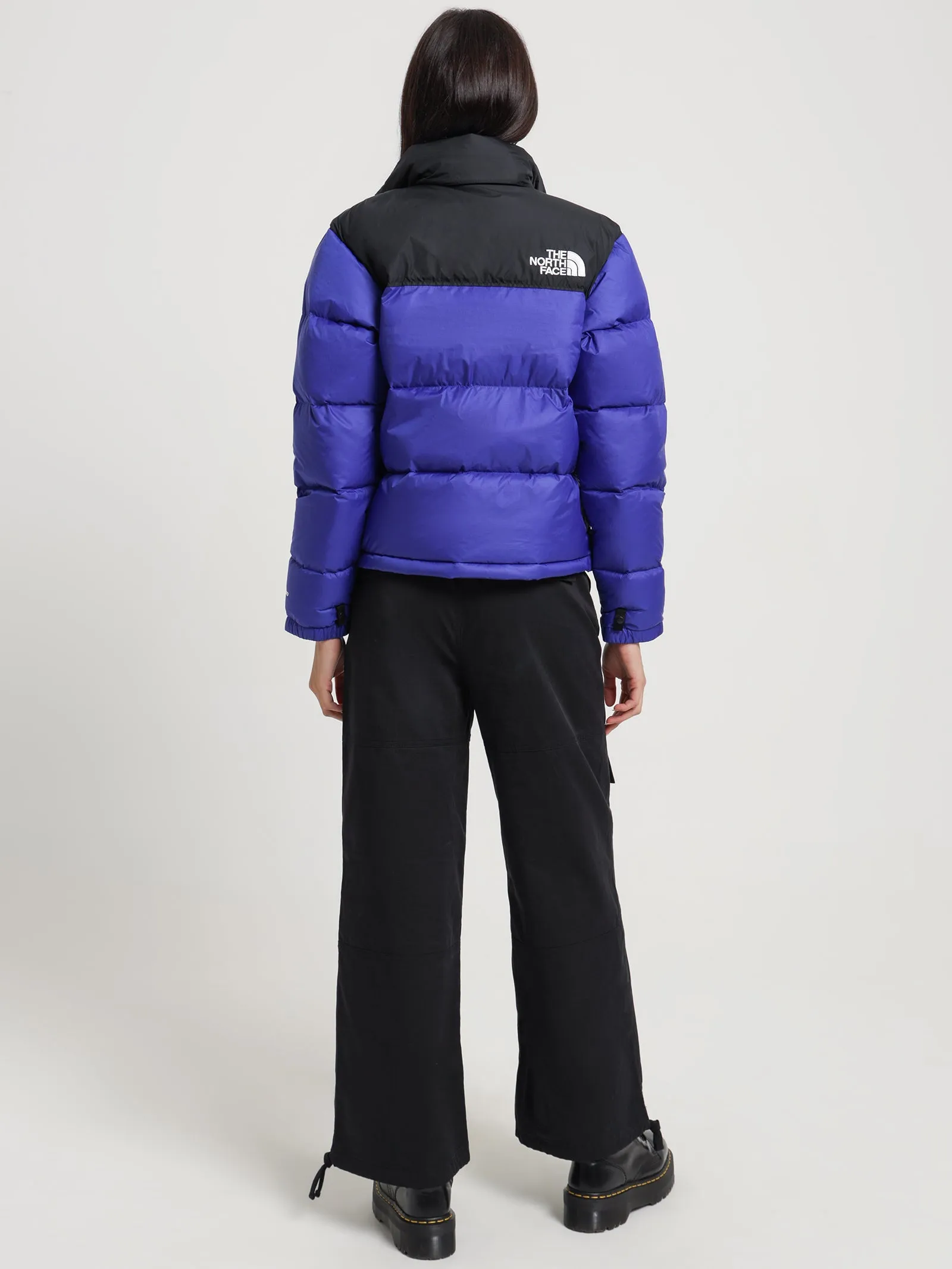 1996 Retro Nuptse Puffer Jacket in Lapis Blue