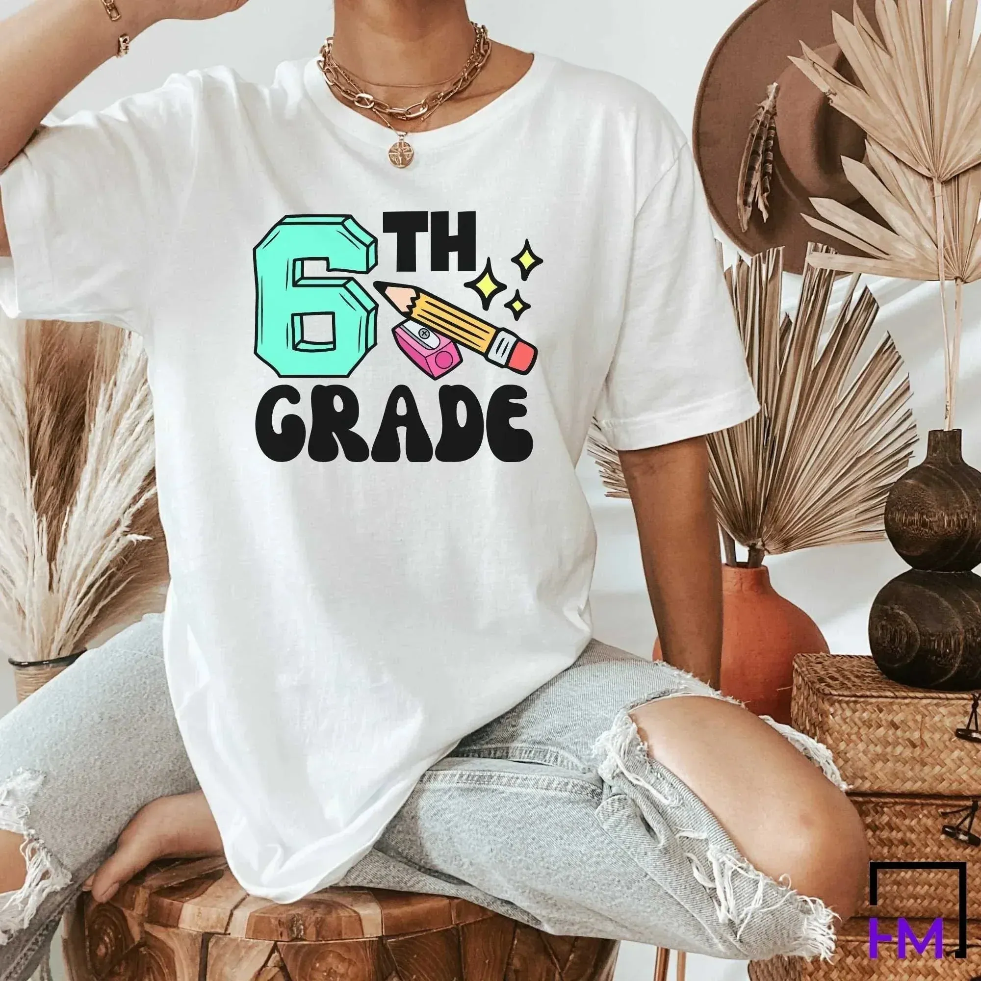 6th Grade Teacher Shirt, Great for New Teacher, Teacher Teams & Appreciation Gifts