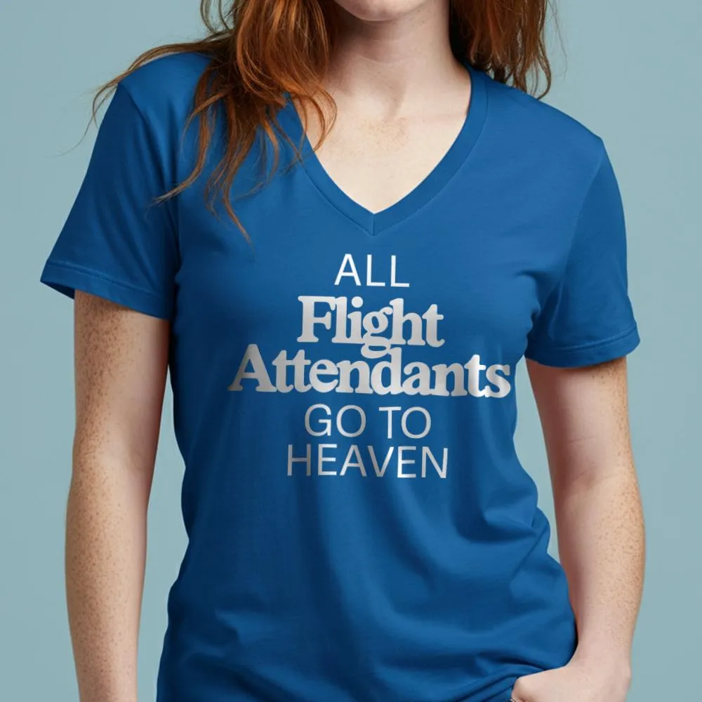 All FA Go To Heaven - Women's V-Neck T-Shirt