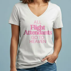 All FA Go To Heaven - Women's V-Neck T-Shirt