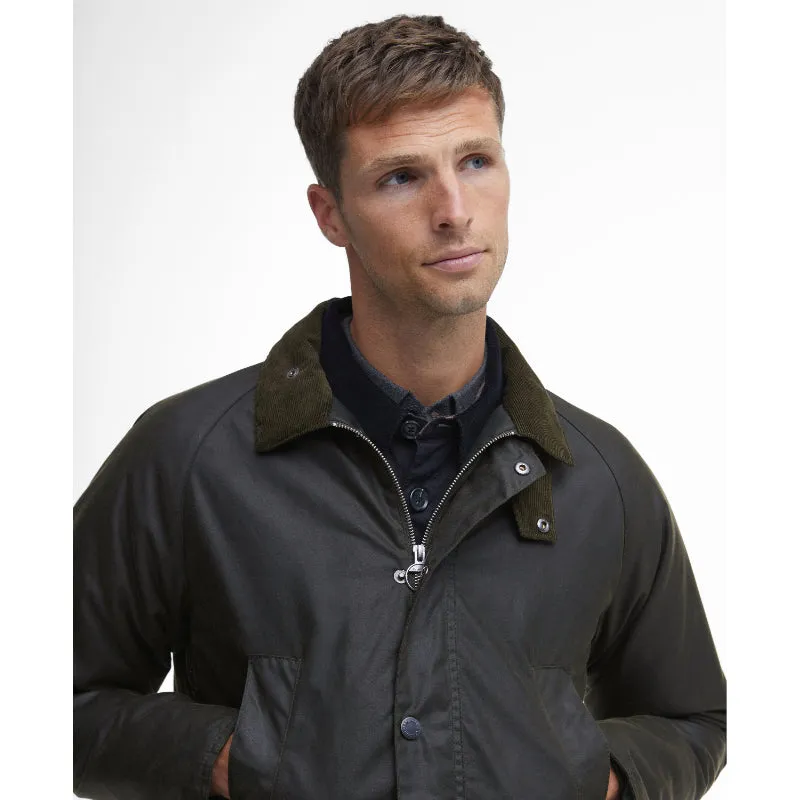 Barbour Cordale Mens Wax Jacket - Fern