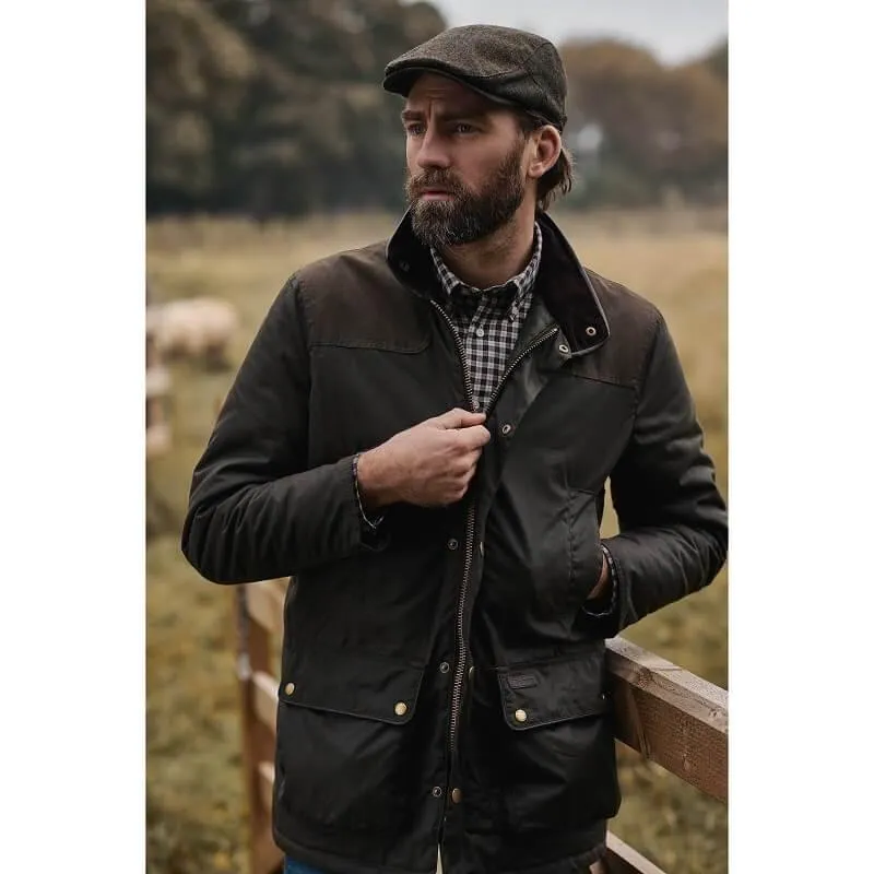 Barbour Hartlington Mens Wax Jacket - Olive