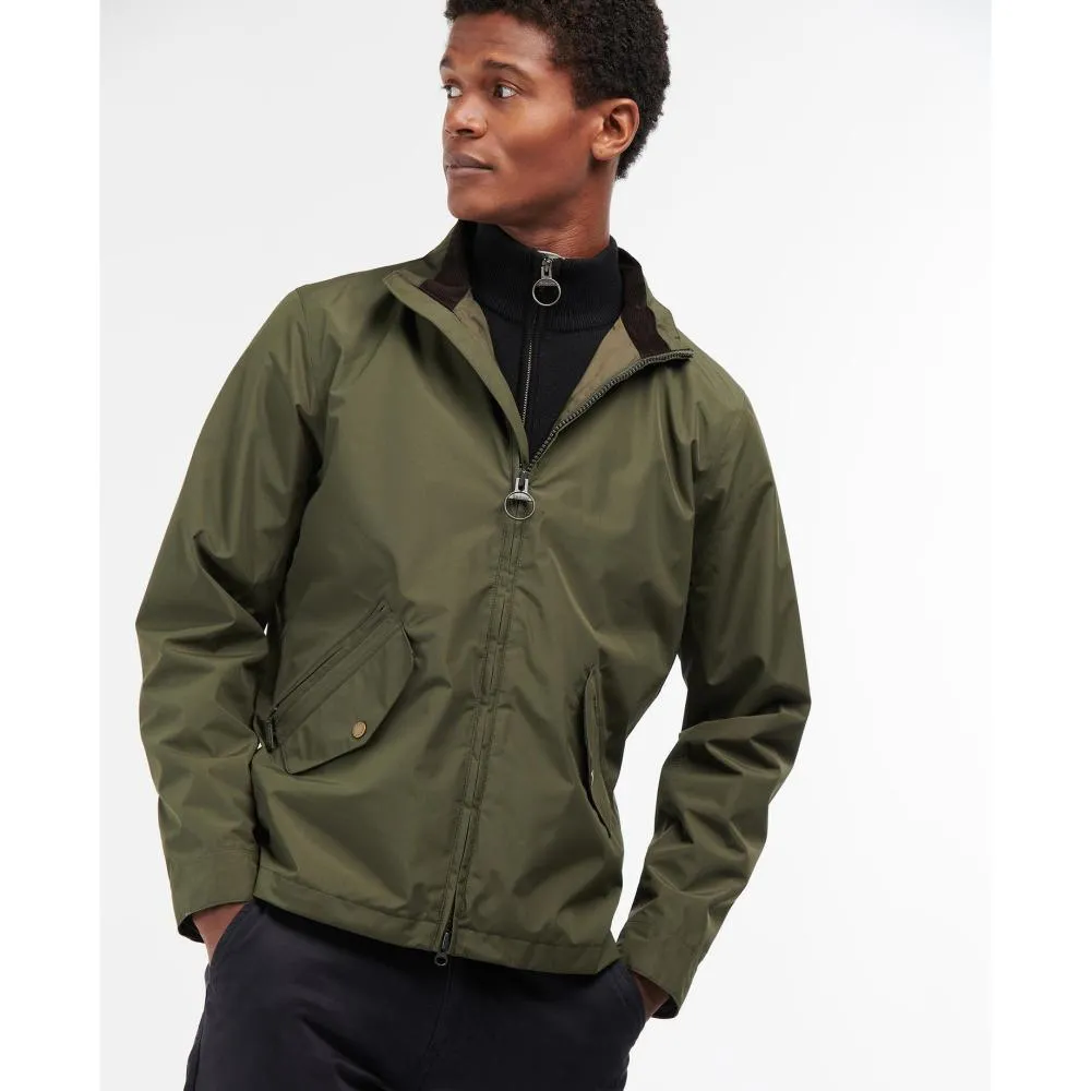 Barbour Summer Chelsea Waterproof Mens Jacket - Olive