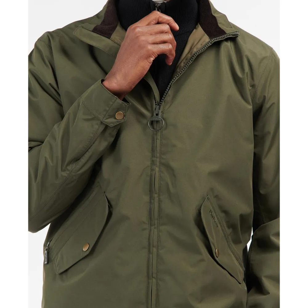 Barbour Summer Chelsea Waterproof Mens Jacket - Olive