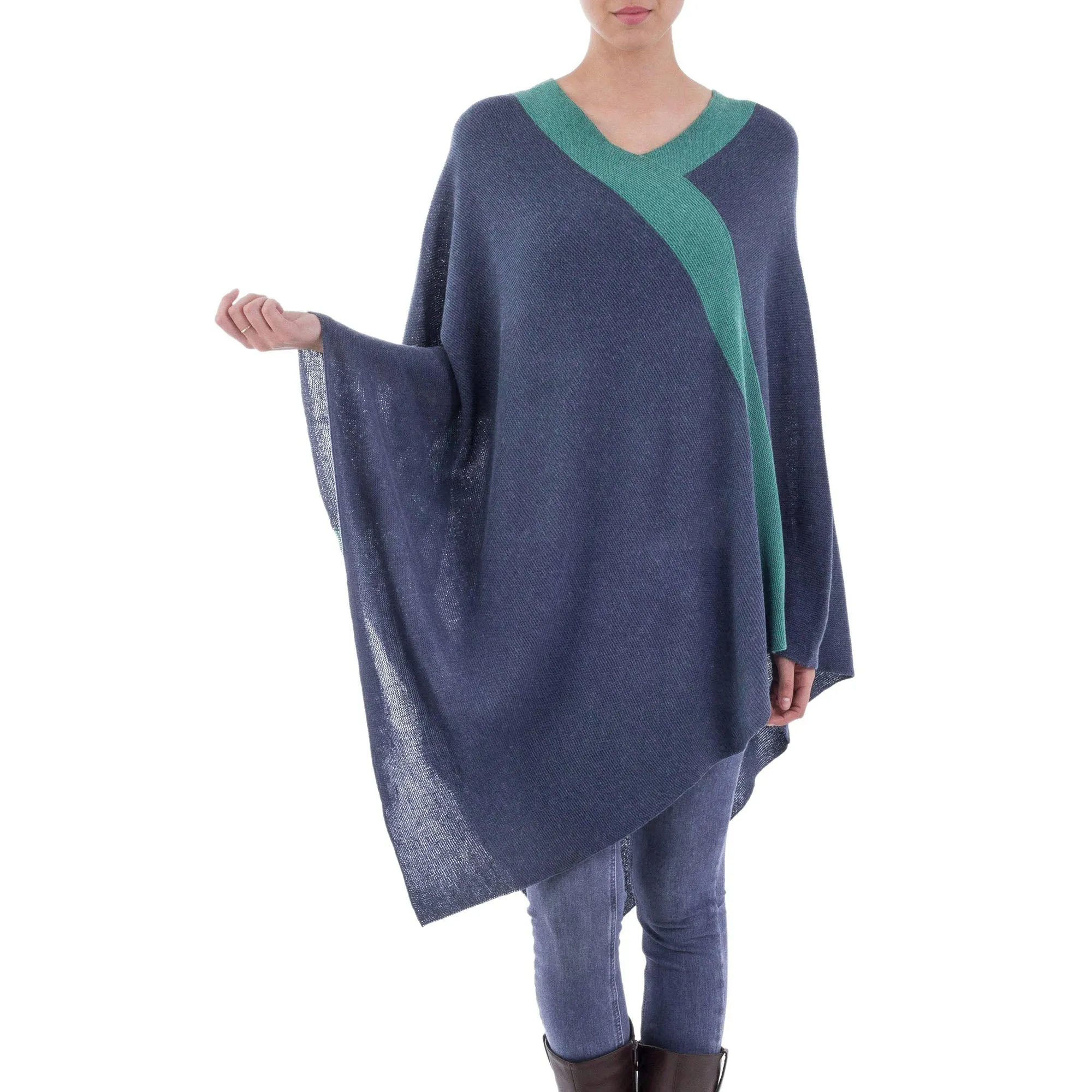 Beam of Light Drape Poncho