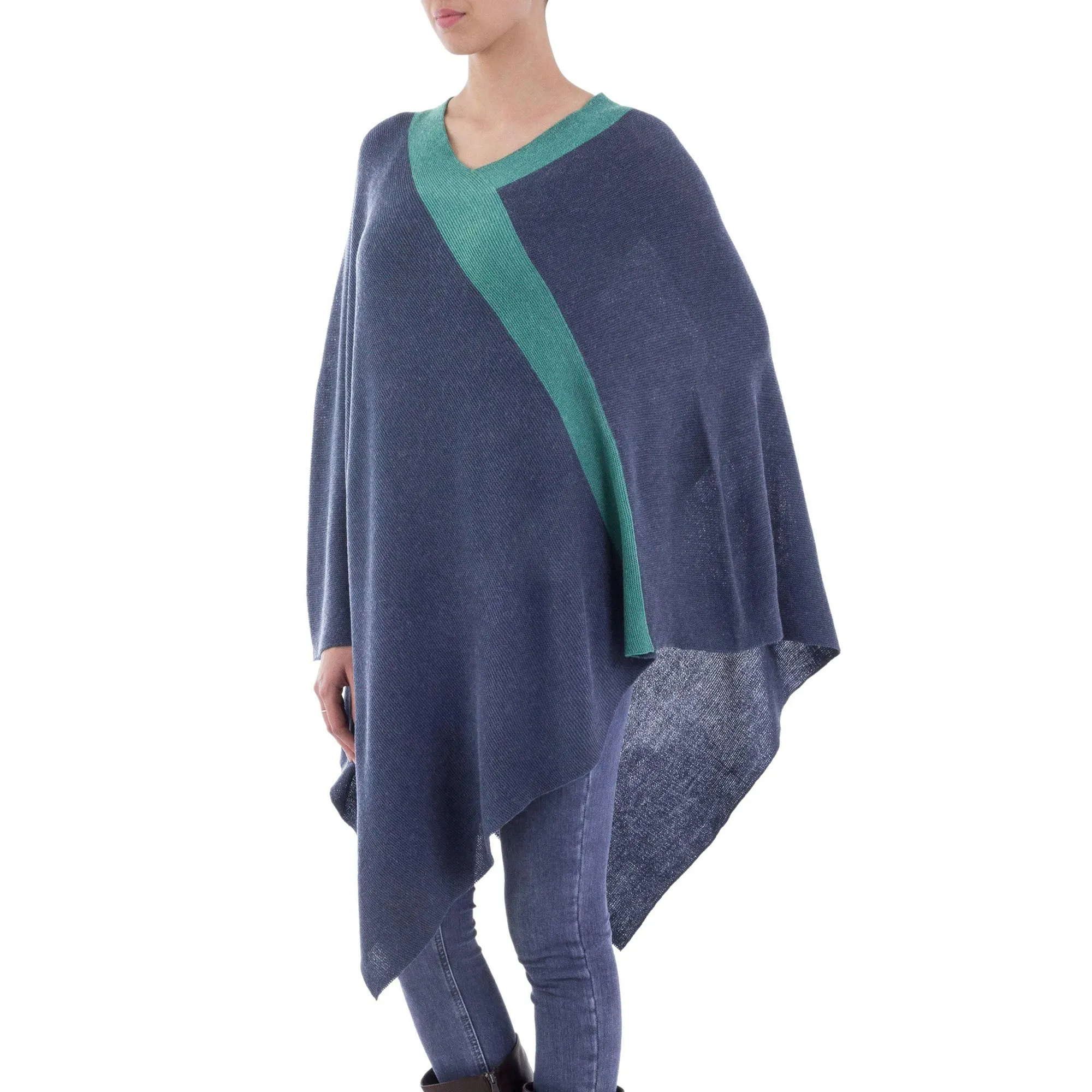 Beam of Light Drape Poncho