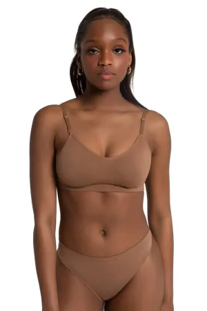 CAPEZIO 3683 SEAMLESS CLEAR BACK BRA