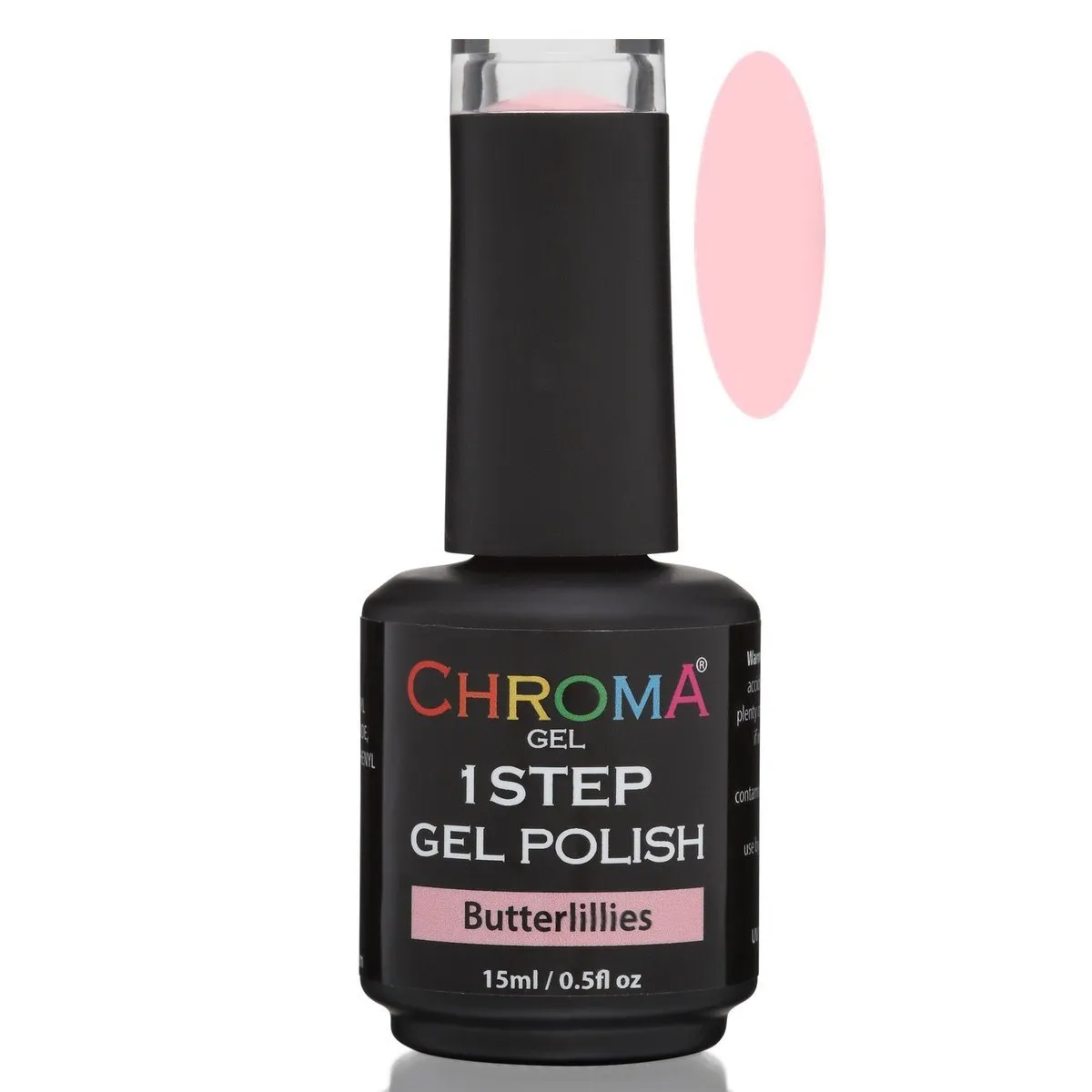 Chroma Gel 1 Step Gel Polish - Butterlilies No.38 - Long-Lasting, Flawless Finish