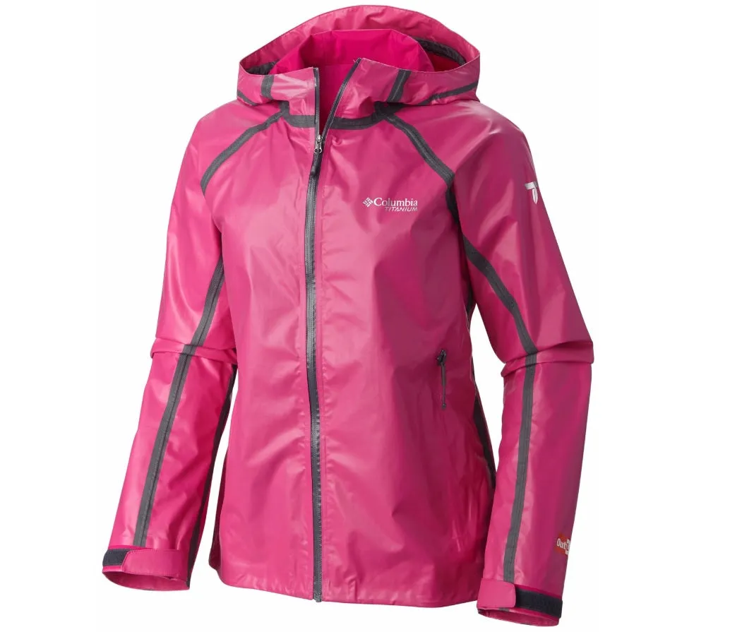 Columbia Womens Titanium Outdry Gold Tech Rain Jackets