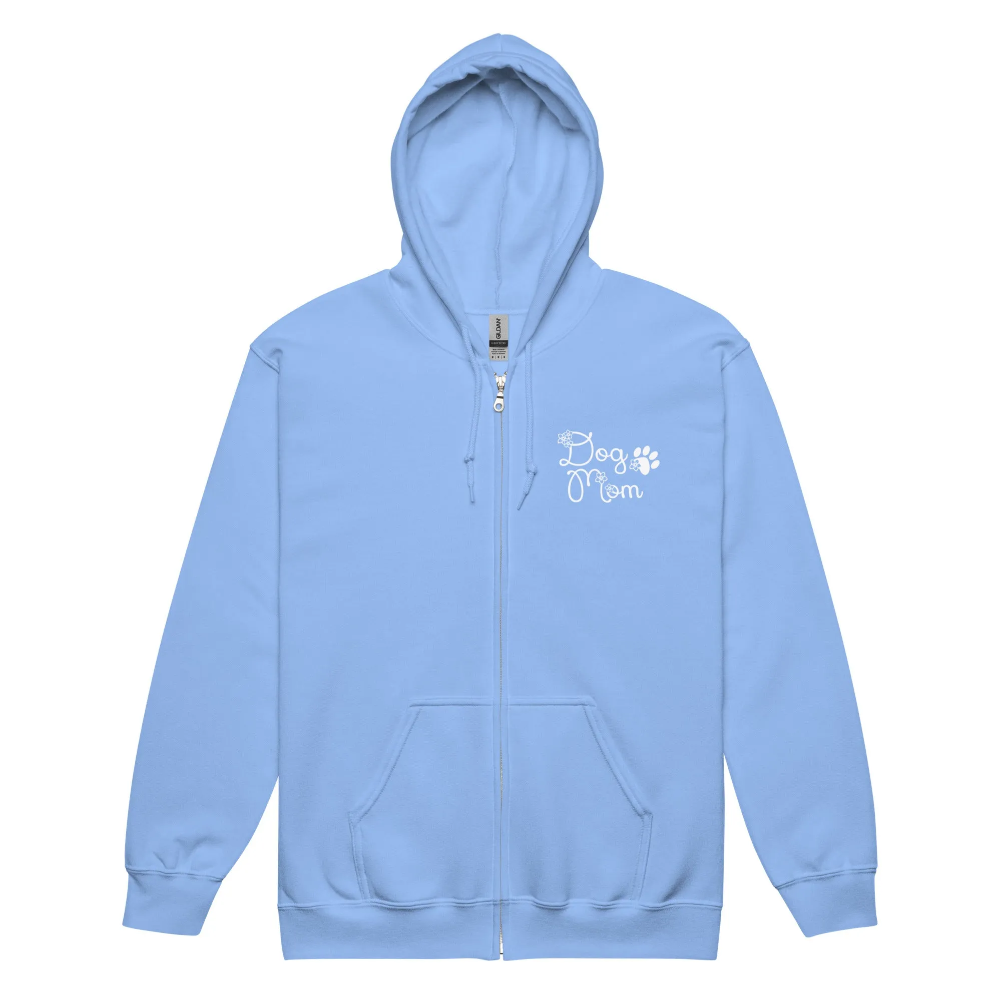 Dog Mom Zip Hoodie