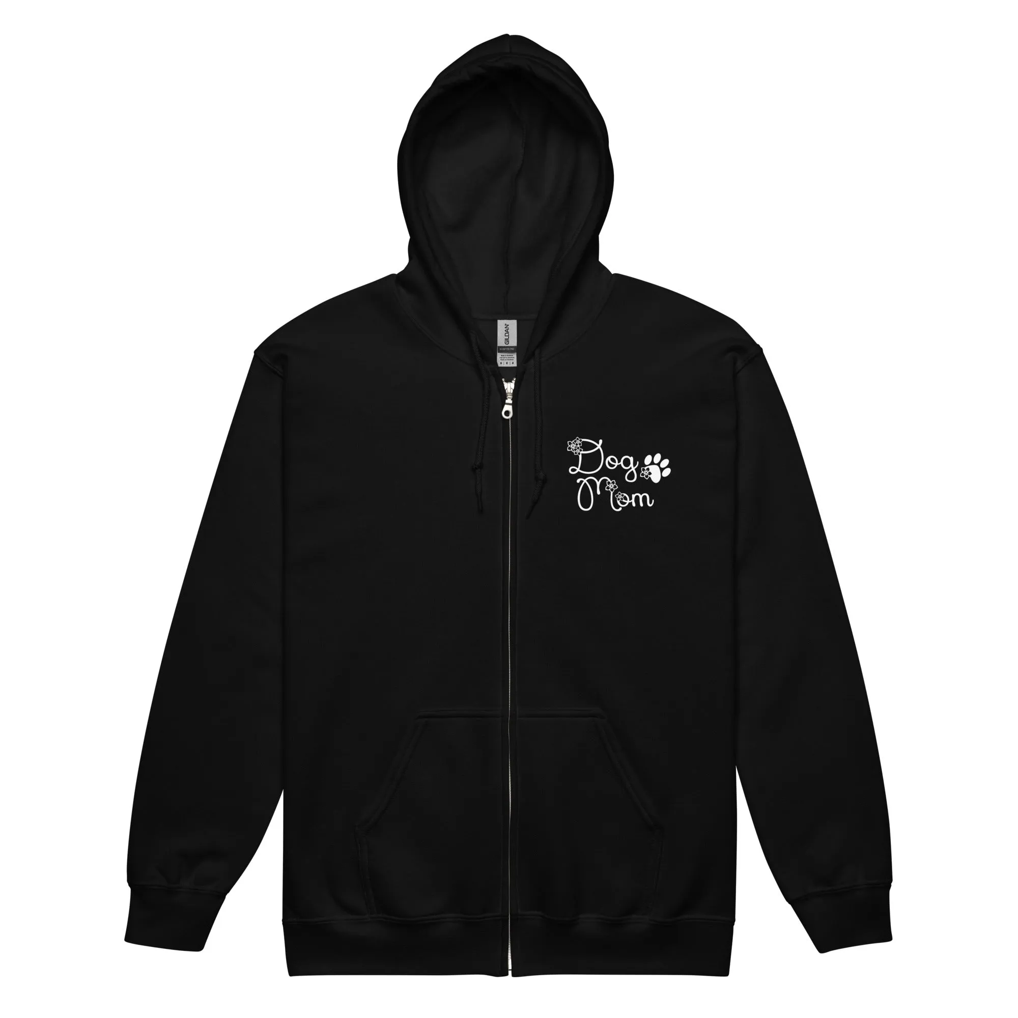 Dog Mom Zip Hoodie