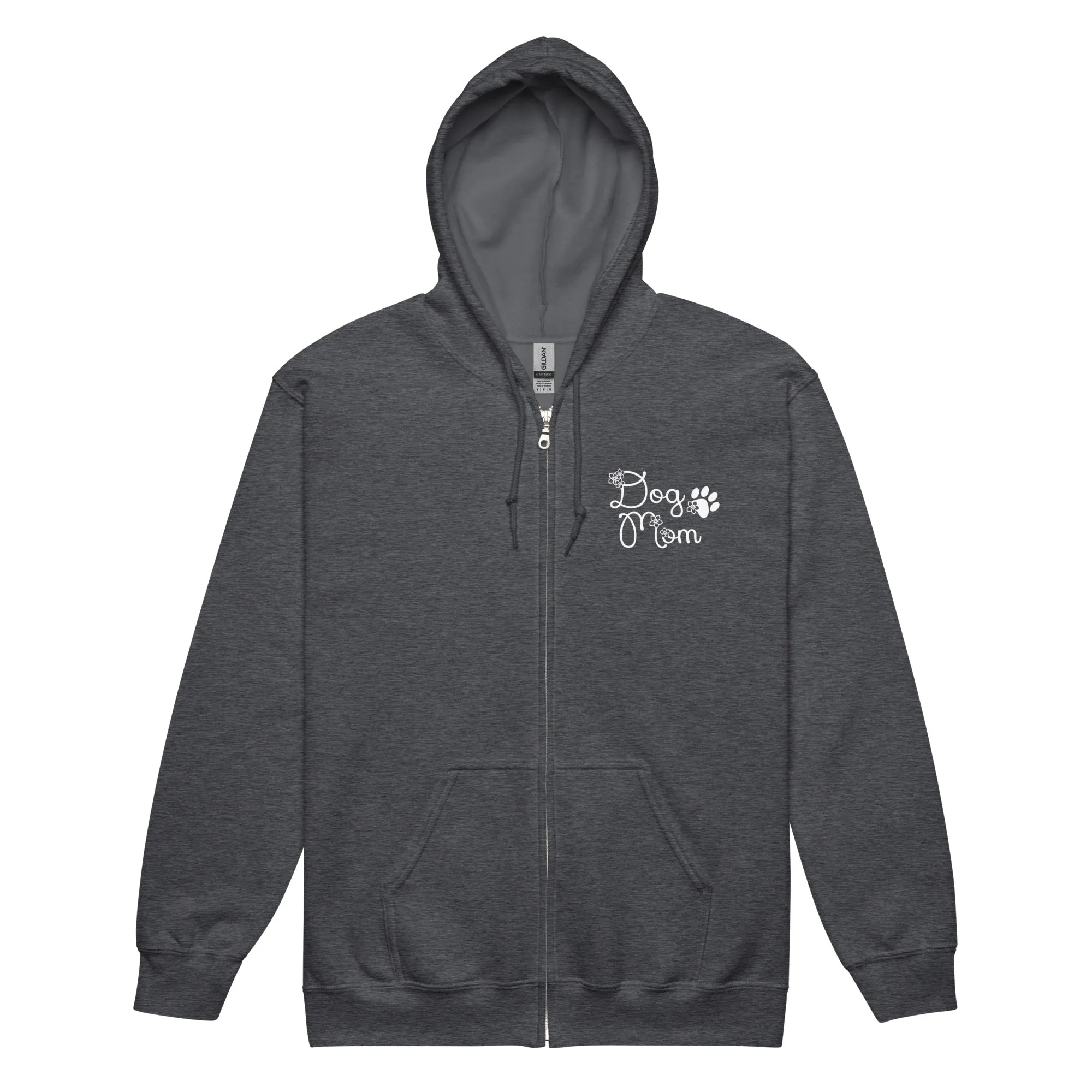 Dog Mom Zip Hoodie