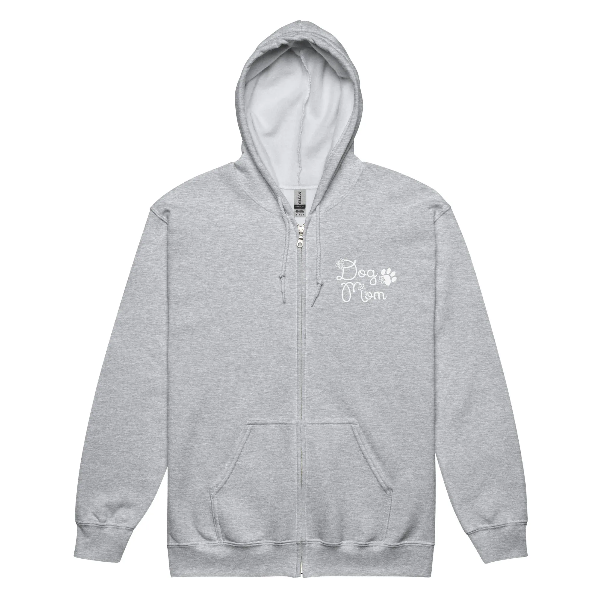 Dog Mom Zip Hoodie