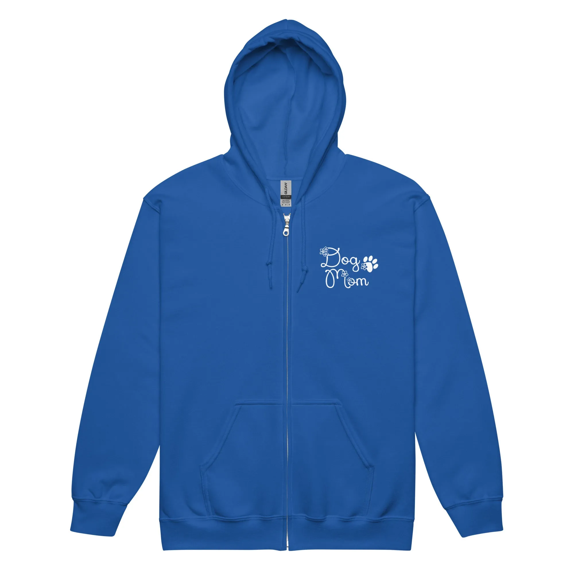 Dog Mom Zip Hoodie