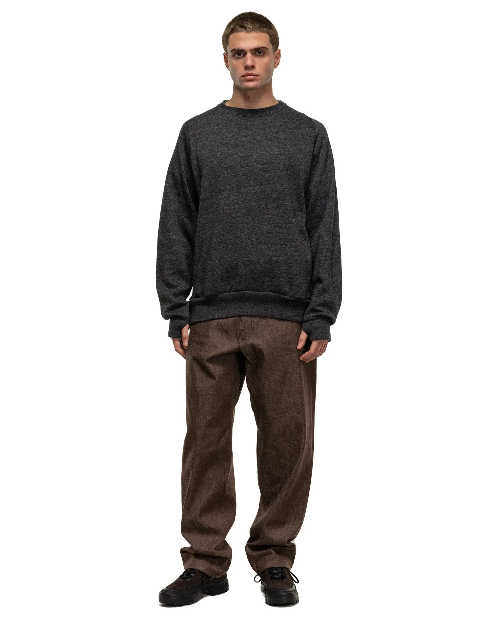 Dweller Crew Pullover C/P/R Sweat Charcoal