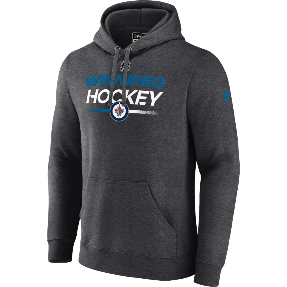 FANATICS WINNIPEG JETS AUTHENTIC PRO PRIME ADULT PULLOVER HOODIE