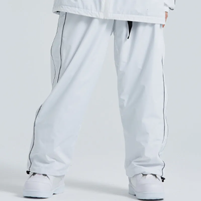 Female Plus Size Baggy Snowboard Pants