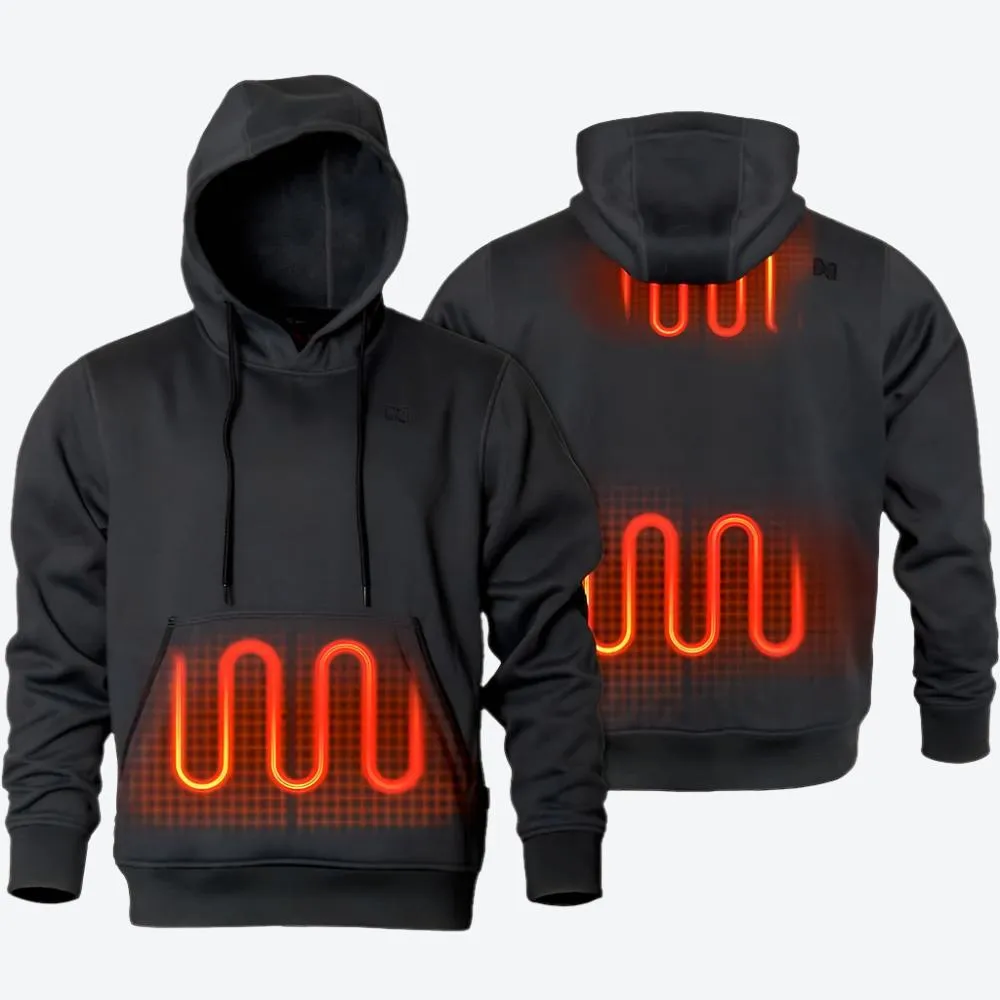 Heated Hoodie with Built-In Handwarmer