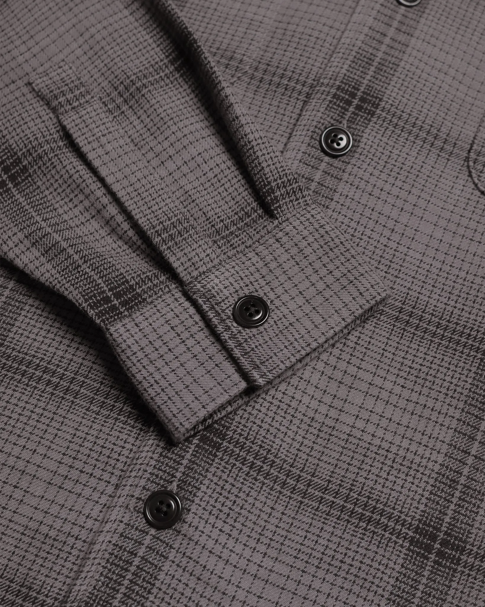 Hiro Shirt - Grey / Black Check