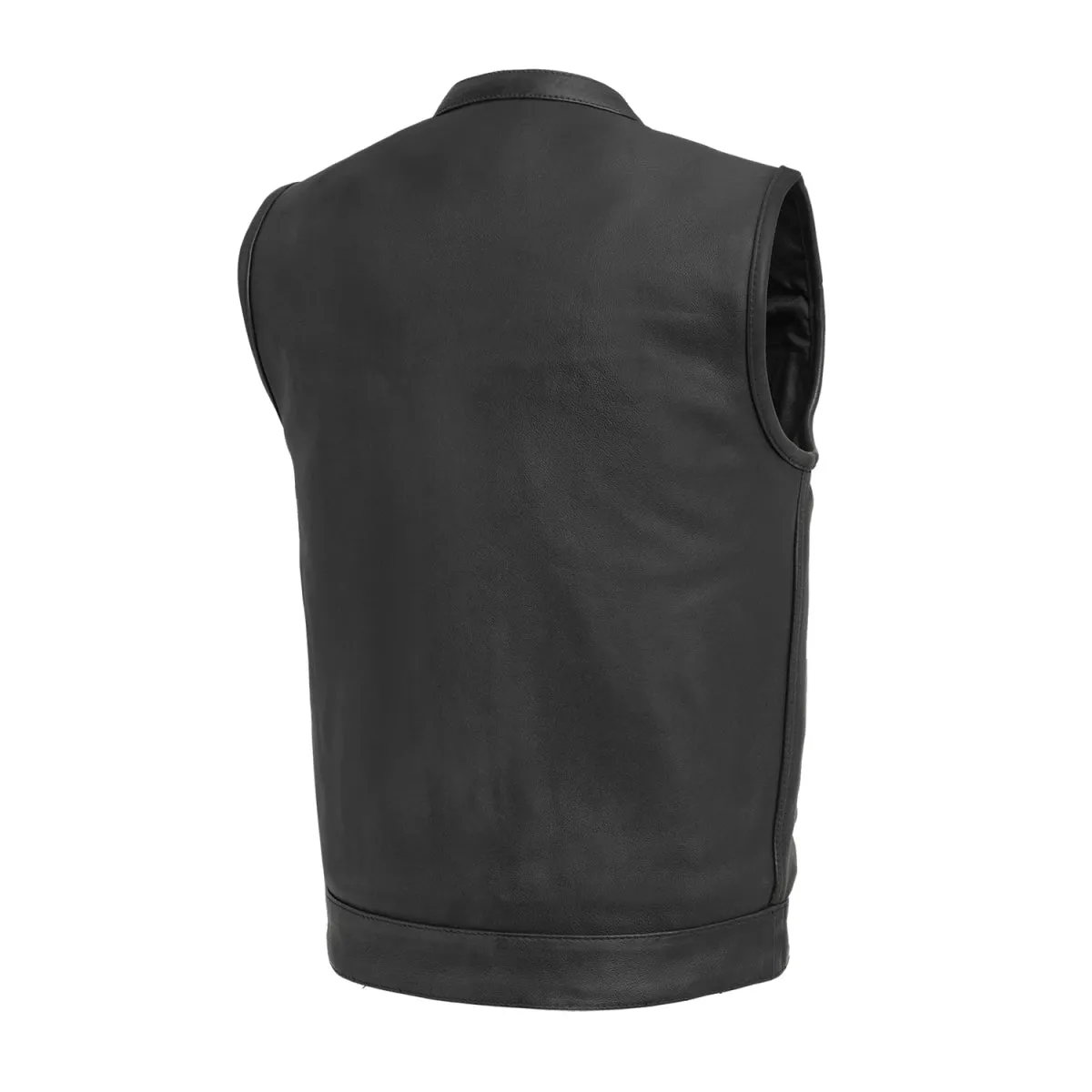 Hotshot Men's Motorcycle Leather Vest