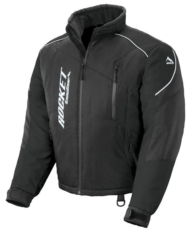 Joe Rocket Mens Black Storm XC Snow Jacket