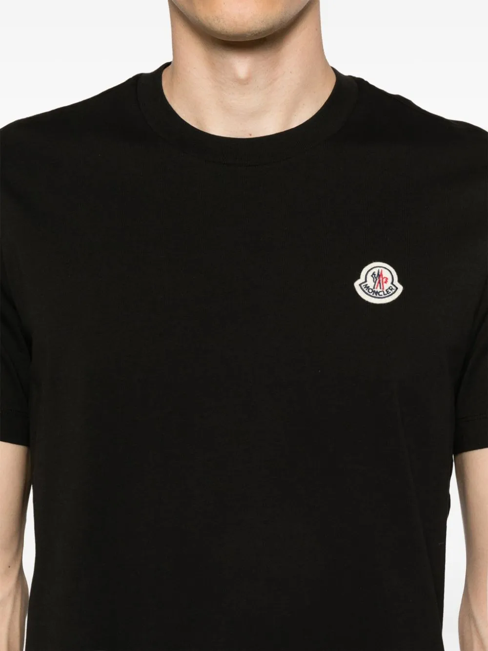 logo-patch cotton T-shirts (pack of three)