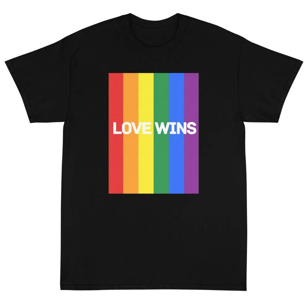 Love Wins Short Sleeve T-Shirt