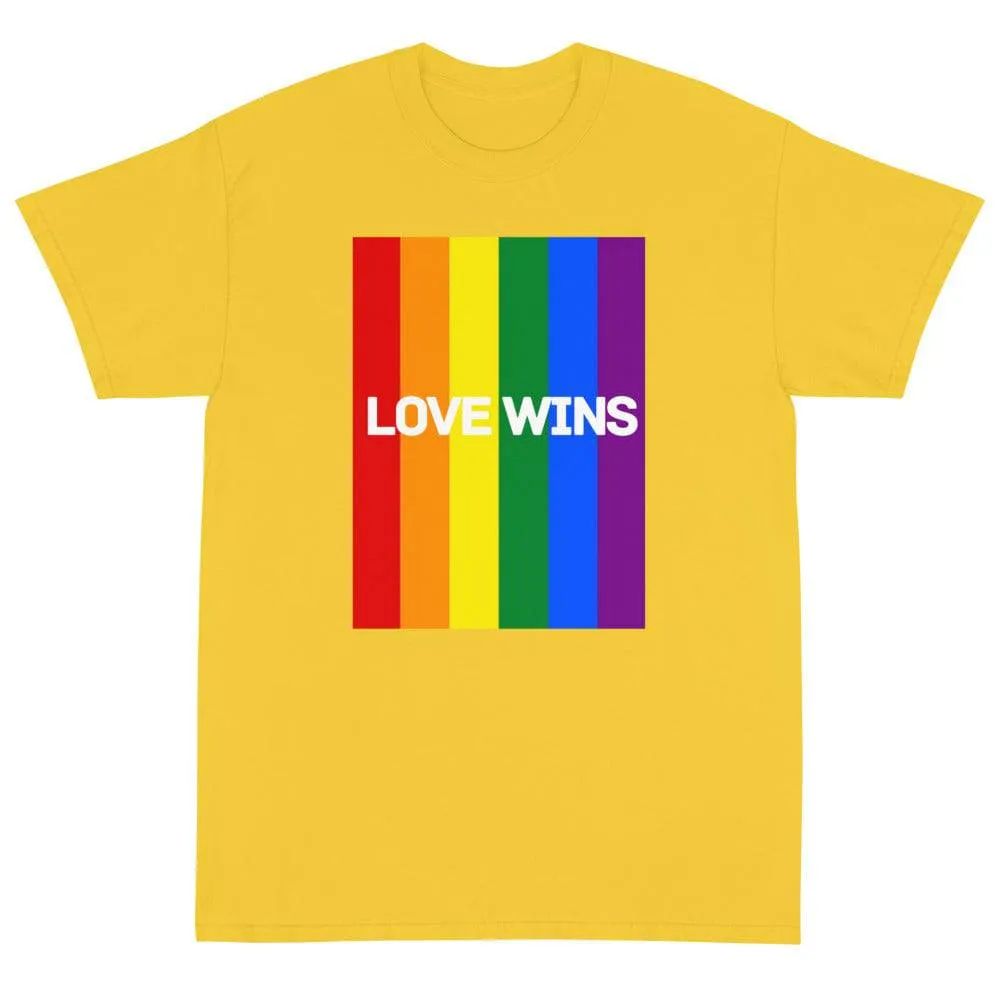 Love Wins Short Sleeve T-Shirt