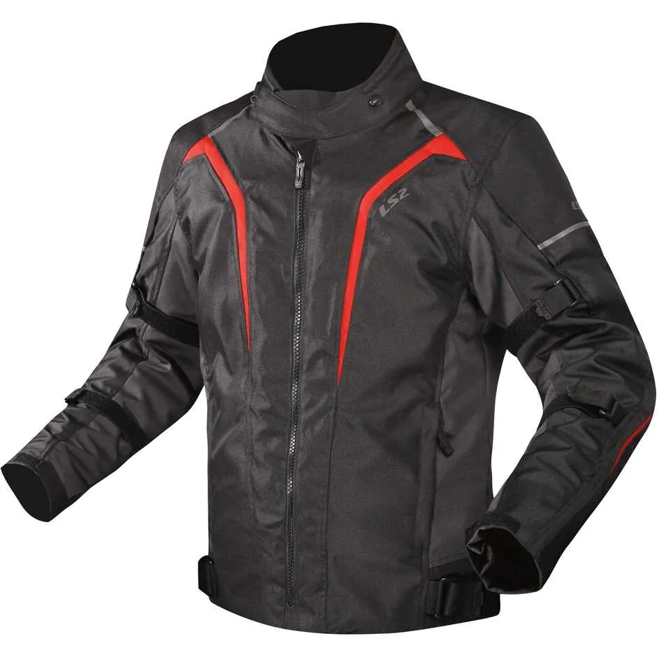 Ls2 Sepang Man Jacket Black Grey Red