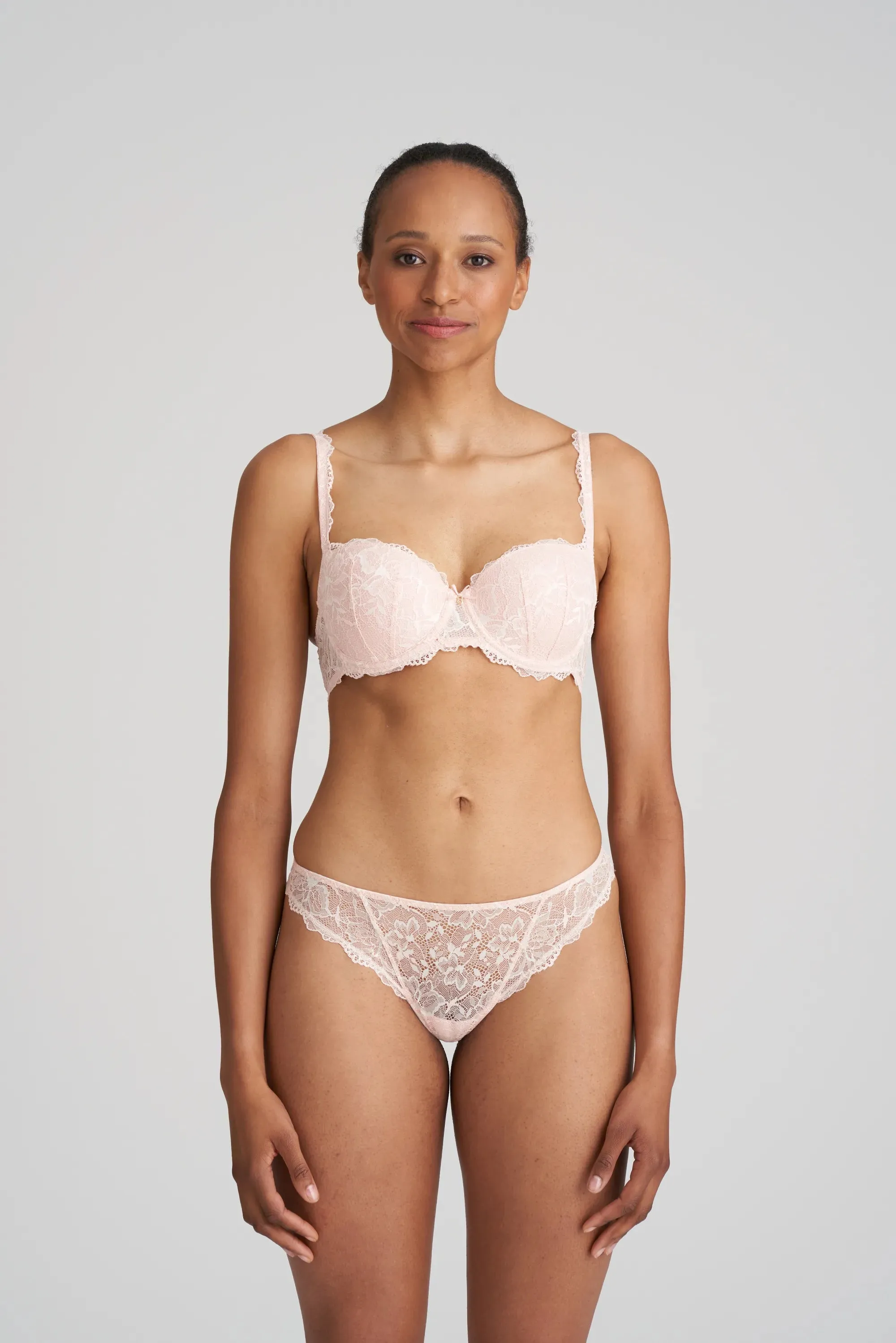 Marie Jo Manyla Padded Balcony Bra in Pearly Pink