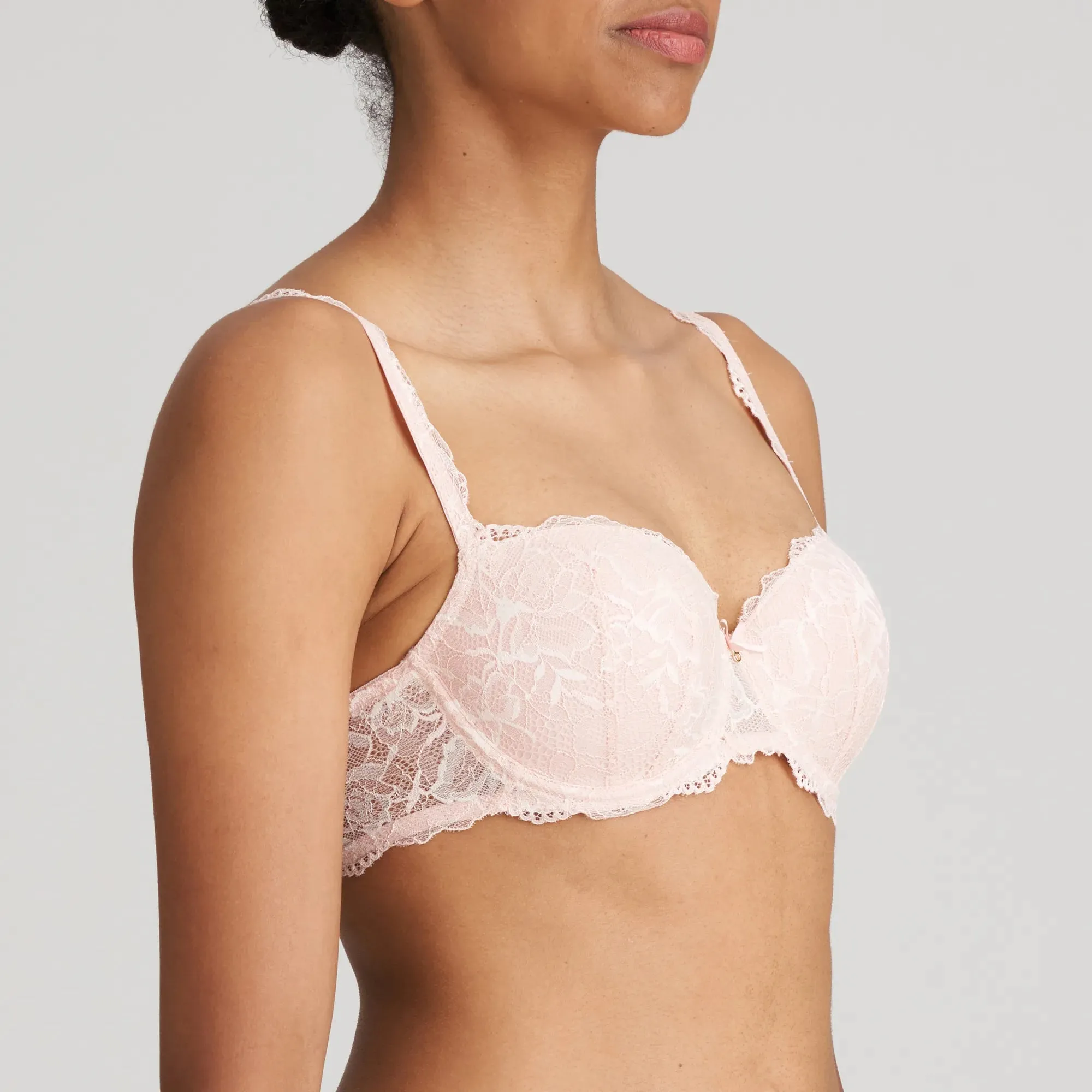 Marie Jo Manyla Padded Balcony Bra in Pearly Pink