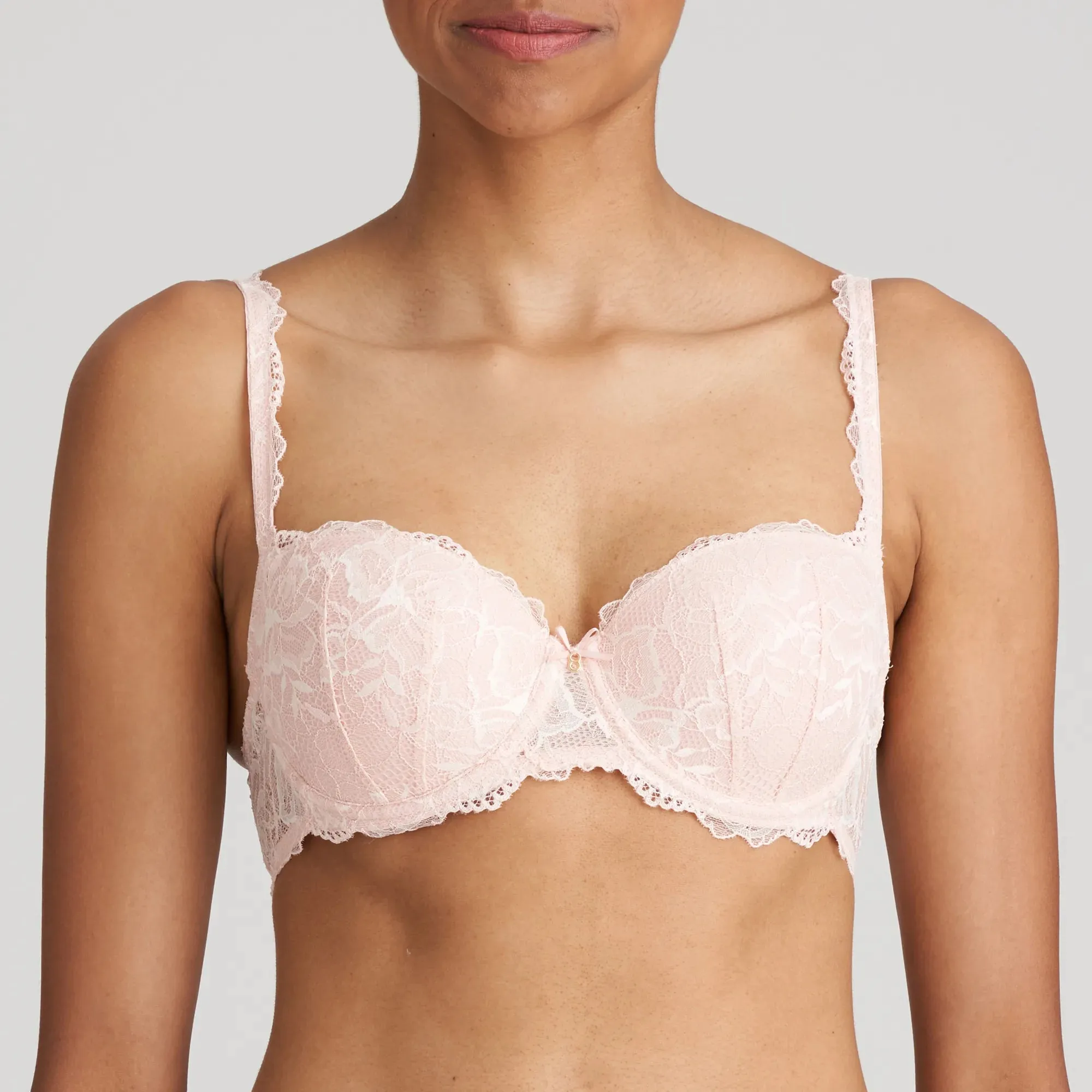 Marie Jo Manyla Padded Balcony Bra in Pearly Pink