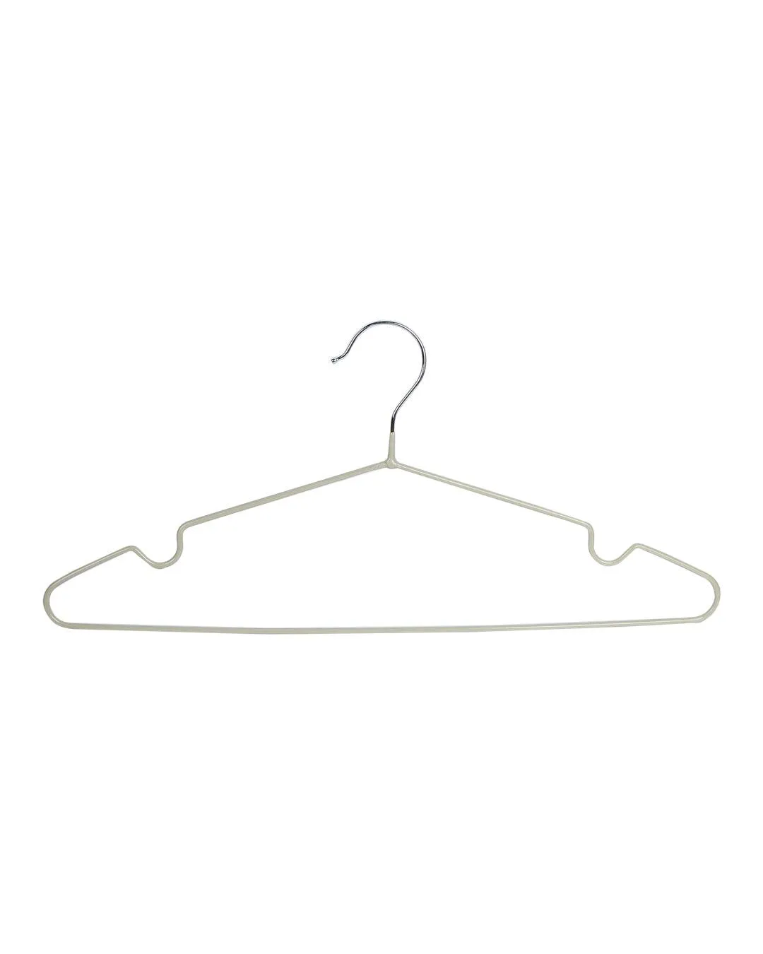 Modern Cloth Hanger, Dark Olive Green, Iron, Set of 10