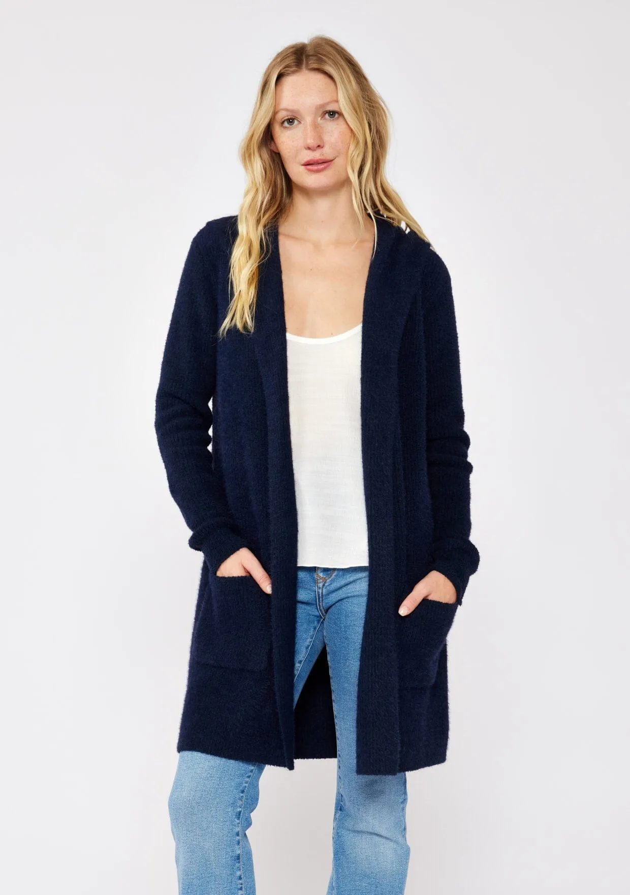 Navy Nightfall Soft Cardigan