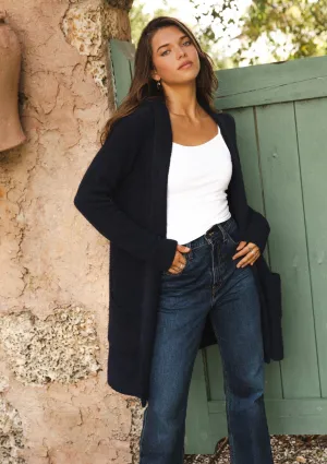 Navy Nightfall Soft Cardigan