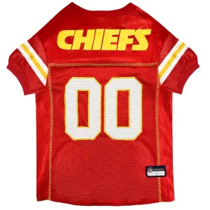 NFL Kansas City Chiefs Mesh Dog Jersey