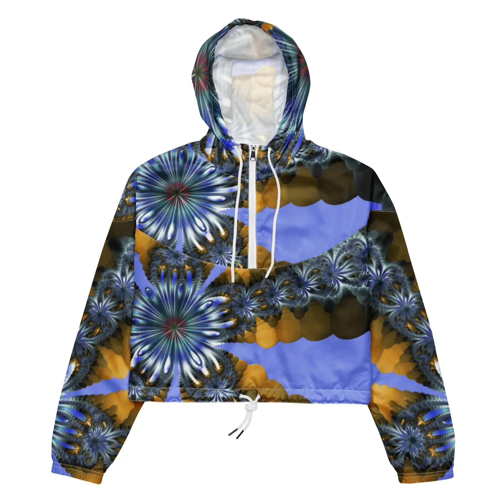 "Mystical Expansion" Collection - Women’s Cropped Windbreaker