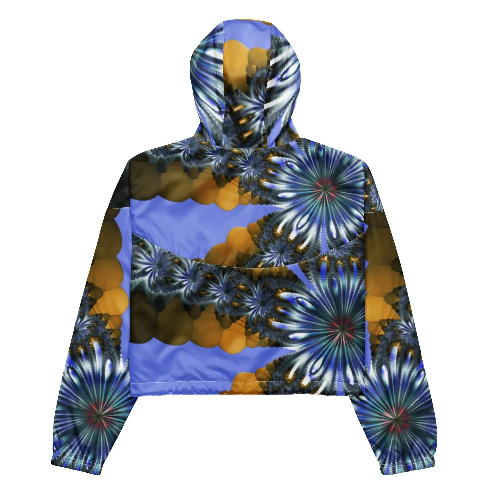 "Mystical Expansion" Collection - Women’s Cropped Windbreaker