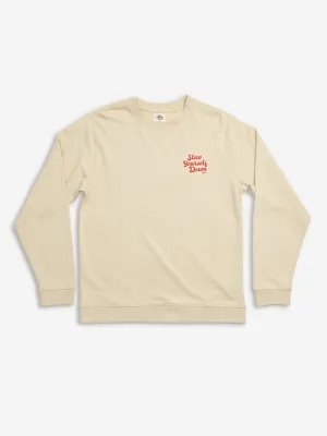 Retro Cream Crewneck