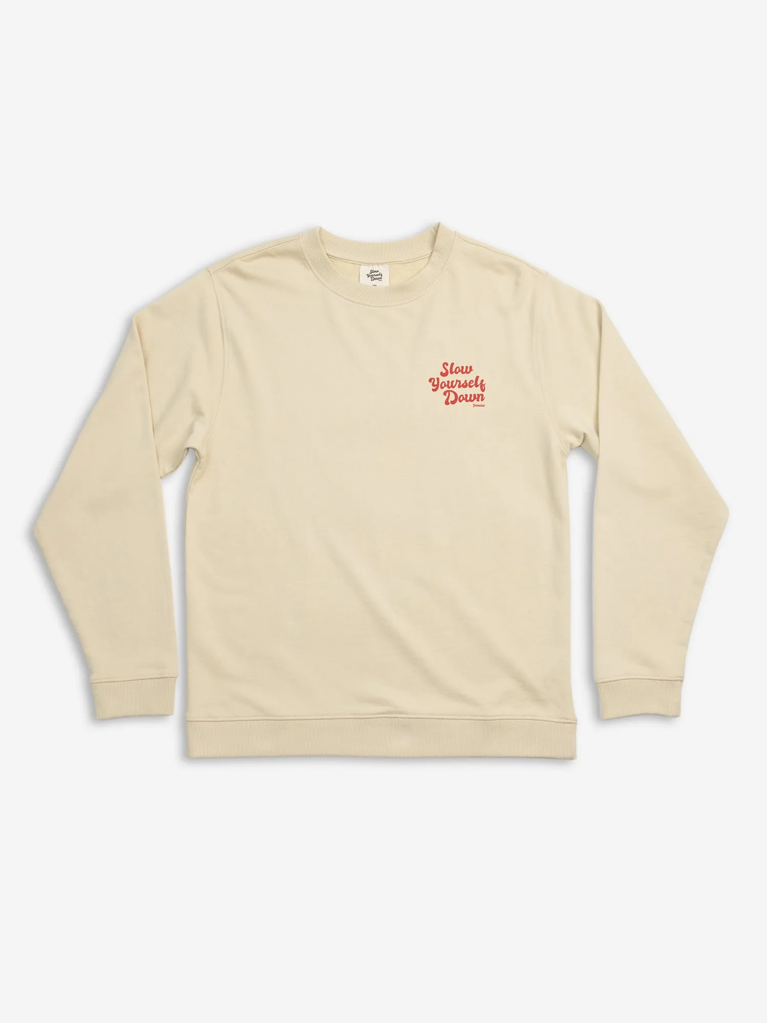 Retro Cream Crewneck