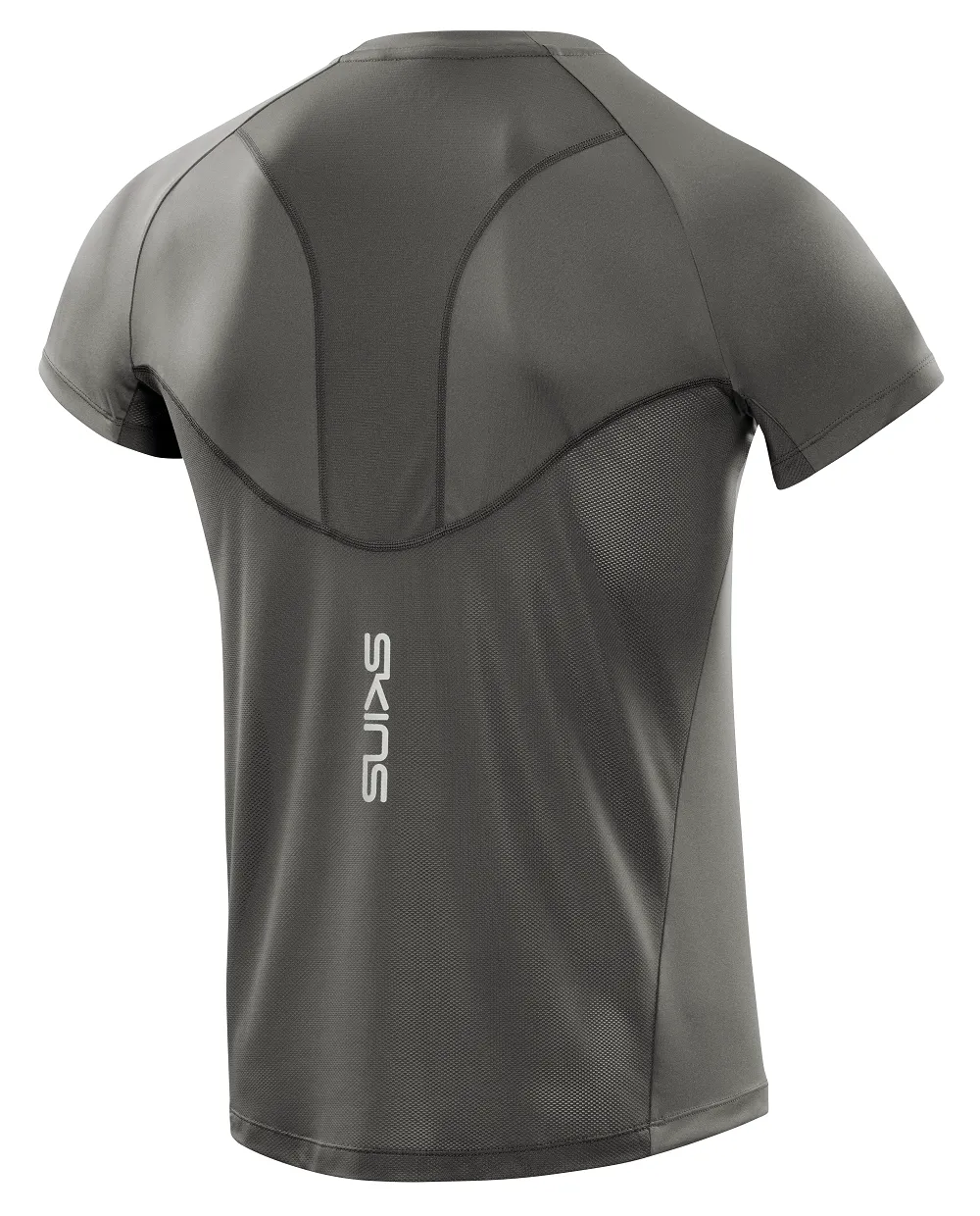 SKINS Men's Activewear Short sleeve Top 3-Series - Charcoal