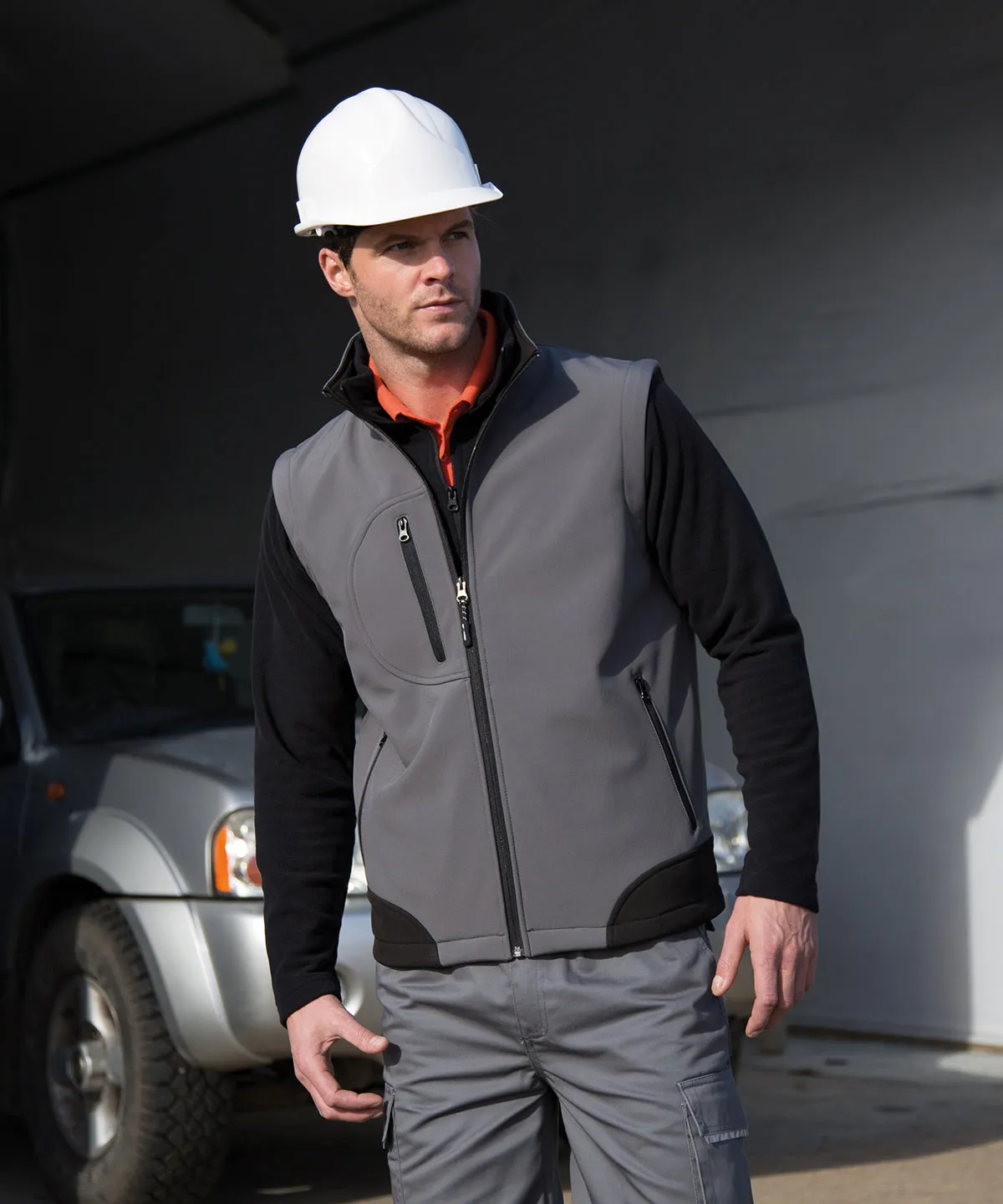 Softshell bodywarmer | WG Grey/Black