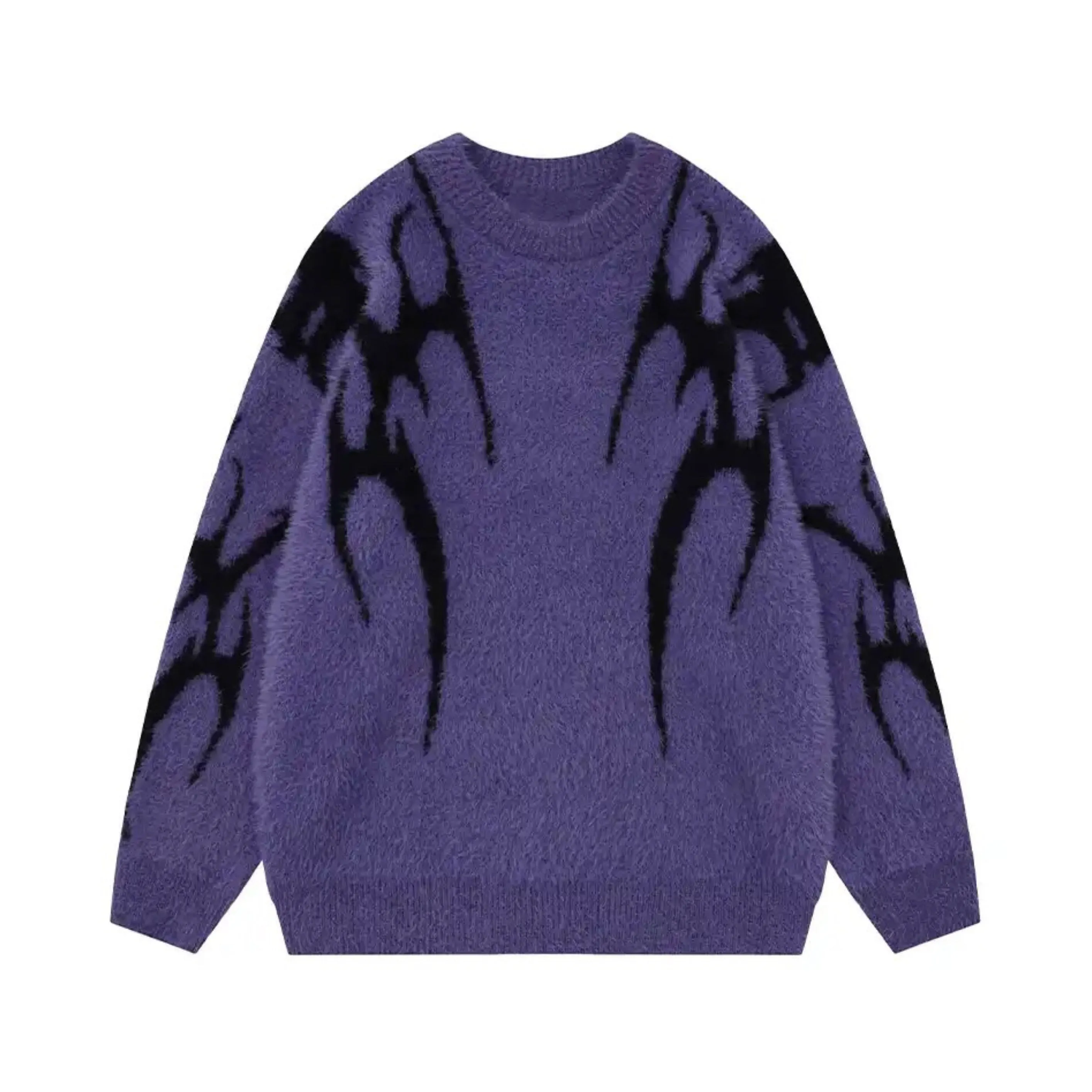 Tribal Flameburst Fleece Sweater