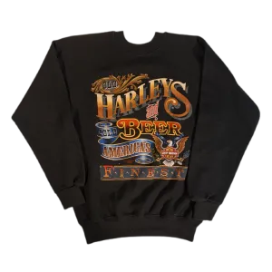 Vintage Harley-Davidson "Ezekiel's Wheel" Raglan Sweatshirt