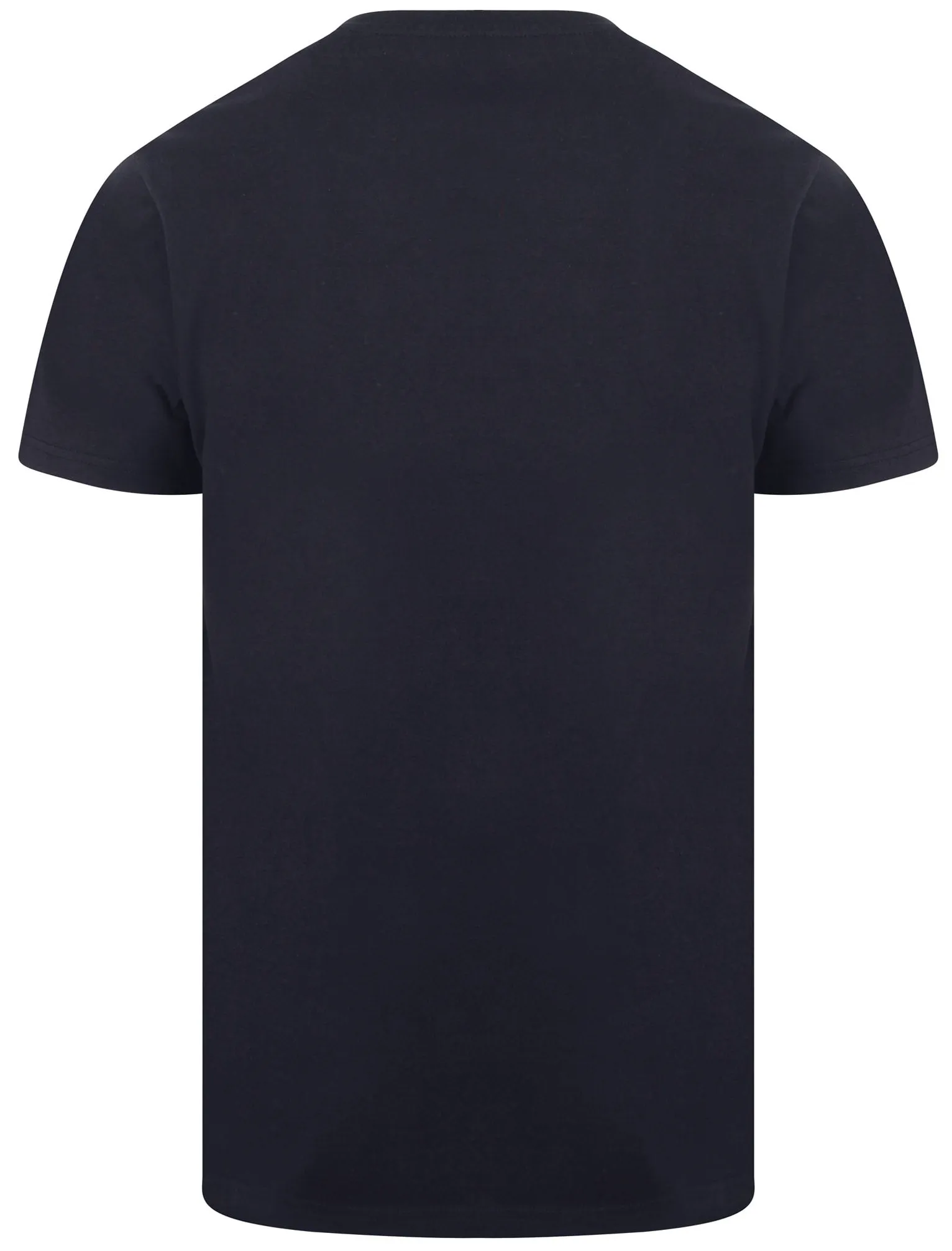 Virgil 4 Pack Cotton Crew Neck T-Shirt in Jet Black / Optic White / Light Grey Marl / Navy - South Shore