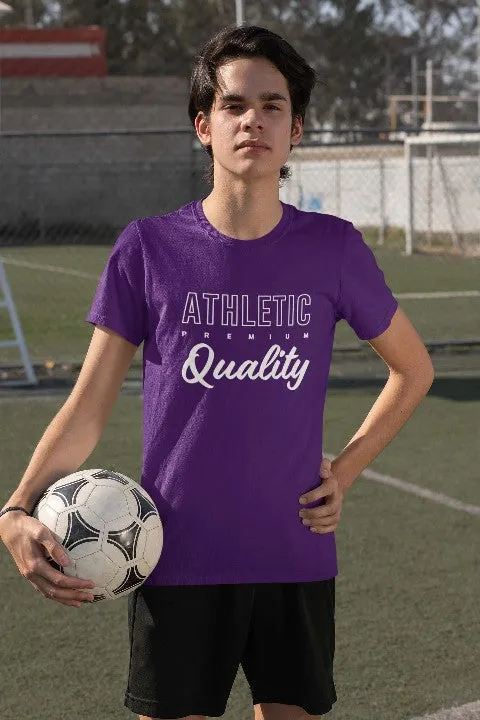 Youth/Kids Slogan T Shirts 'Athletic Quality'