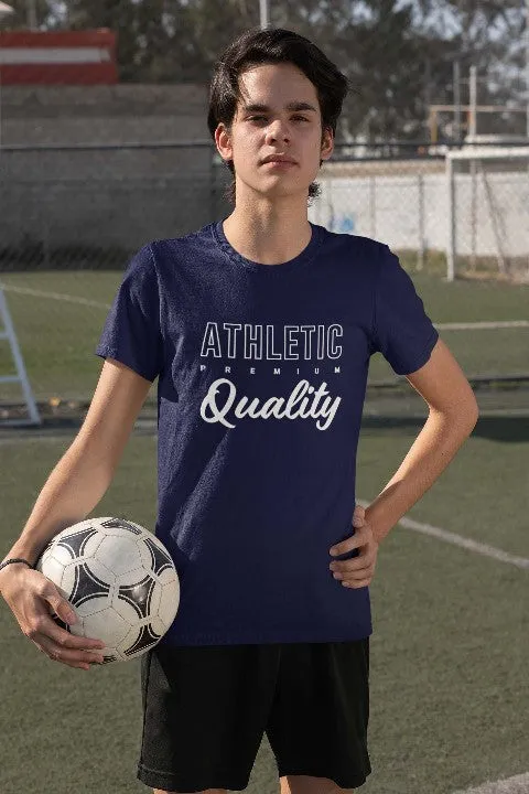 Youth/Kids Slogan T Shirts 'Athletic Quality'